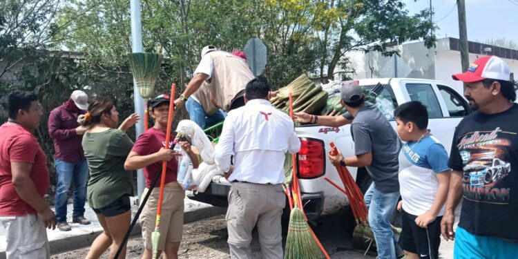 Entregan Estado y Federación, más de 16 mil apoyos a damnificados en Reynosa