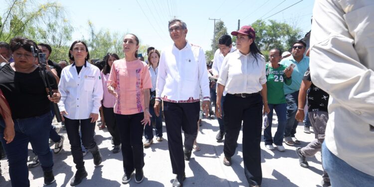 Llega presidenta Claudia Sheinbaum a Reynosa y anuncia apoyos para familias  damnificadas por lluvias