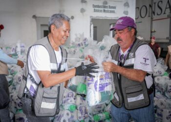 Continúa DIF Tamaulipas entregando apoyos  a familias afectadas por lluvias e inundaciones en la frontera