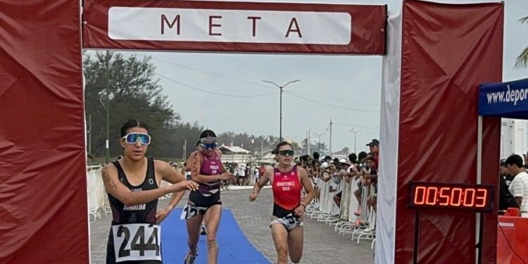 Tamaulipas alberga el Macro Regional  CONADE de Triatlón 2025