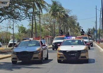 Participa Guardia Estatal en operativo de Semana Santa “Tampico te cuida”