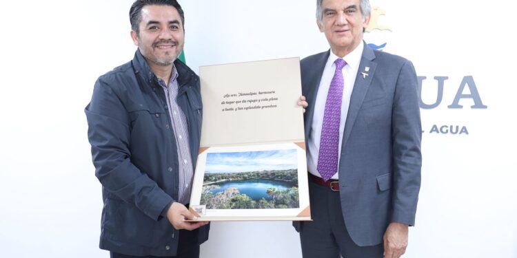 Acuerdan Américo y CONAGUA invertir 10 mil  millones de pesos en Tamaulipas