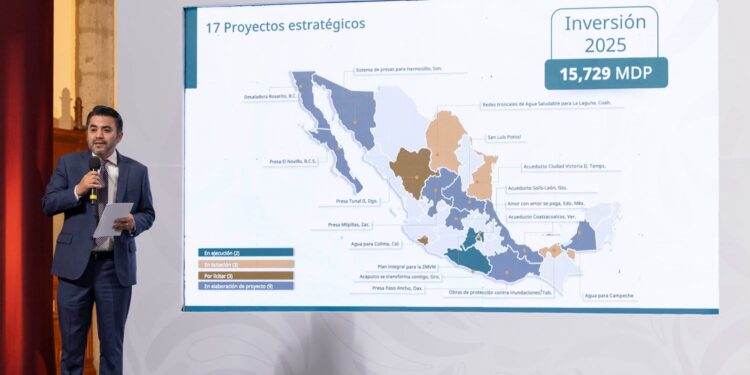 Tamaulipas es el segundo estado con más  inversión en proyectos hídricos