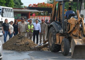 Supervisa alcalde Lalo Gattás atención de reportes ciudadanos.