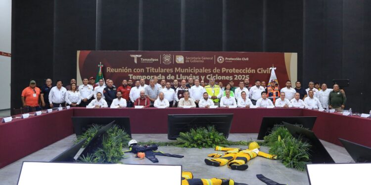 Convoca Américo a fortalecer acciones preventivas ante la temporada de lluvias y  ciclones