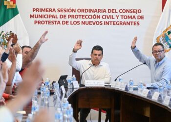 Toma protesta Consejo de Protección Civil en Victoria