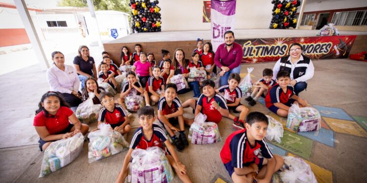 Entrega DIF Tamaulipas más de 104 mil dotaciones de verano del programa  Desayunos Escolares