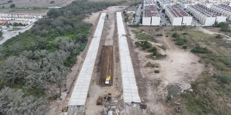 Transforma Gobierno del Estado al municipio de  Altamira con infraestructura vial