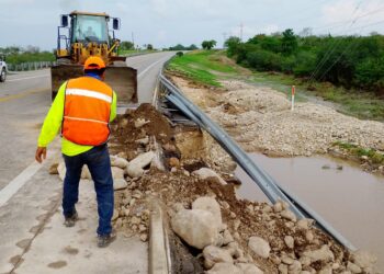 Inicia Gobierno de Tamaulipas reparación de carreteras y caminos afectados por lluvias