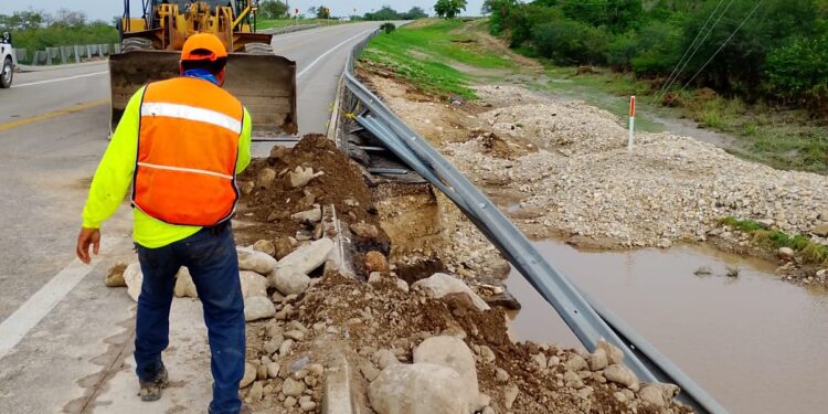 Inicia Gobierno de Tamaulipas reparación de carreteras y caminos afectados por lluvias
