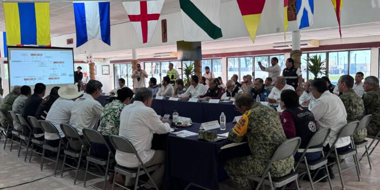 Reconoce la coordinadora nacional de PC el trabajo de prevención encabezado por  gobernador en Tamaulipas