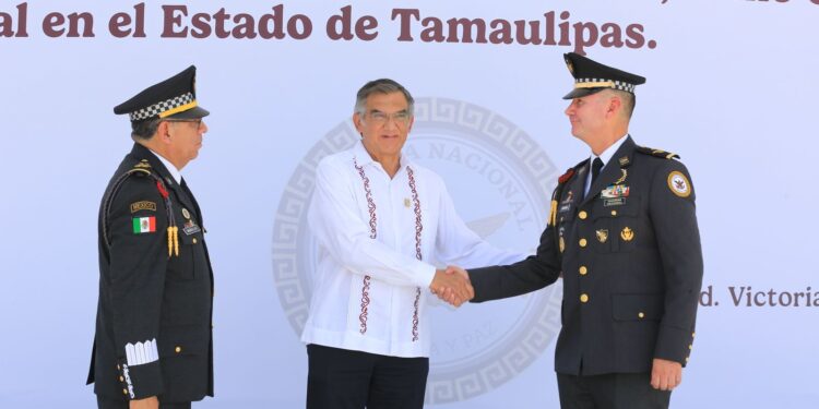 Guardia Nacional, determinante para mantener la gobernabilidad y la paz en  Tamaulipas: Gobernador