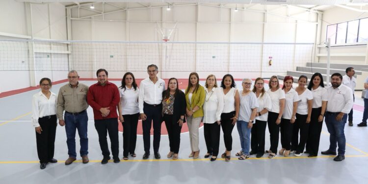 Supervisa Américo obras de infraestructura  deportiva