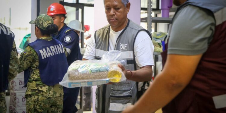 Se suma DIF Tamaulipas a la ayuda humanitaria en zonas afectadas por lluvias e  inundaciones