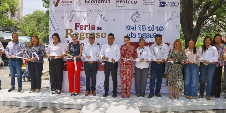 Arranca Feria de Regreso a Clases 2025 en Ciudad Victoria