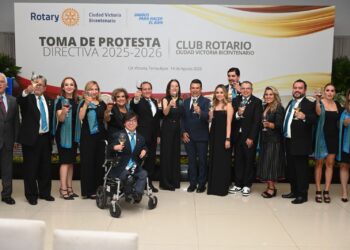 Reconoce Lalo Gattás labor altruista del Club Rotario Bicentenario.