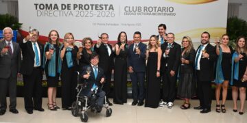 Reconoce Lalo Gattás labor altruista del Club Rotario Bicentenario.