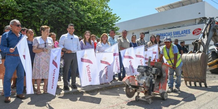 Inicia Municipio rehabilitación de red de agua potable en la colonia Héroe de Nacozari