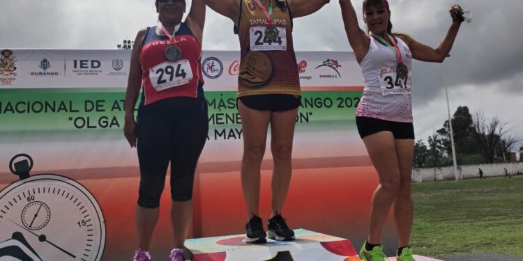 Es Tamaulipas sexto lugar nacional de  atletismo máster