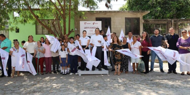 Arranca Gobierno de Victoria nueva obra de pavimentación en la colonia Lázaro Cárdenas