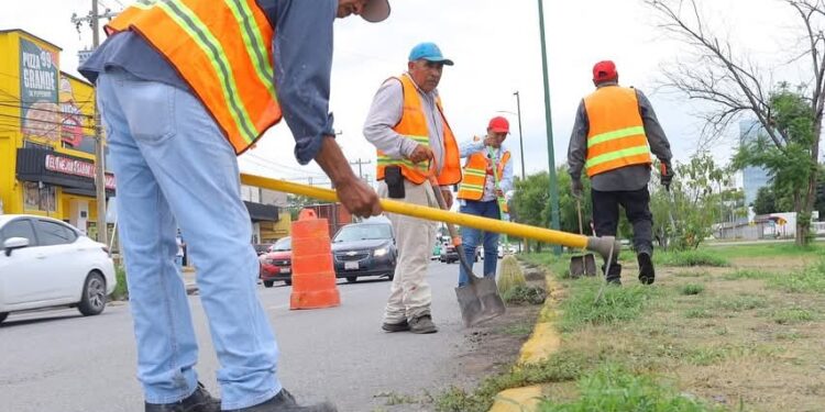 Trabaja gobierno en mejoramiento de imagen urbana de la Capital.