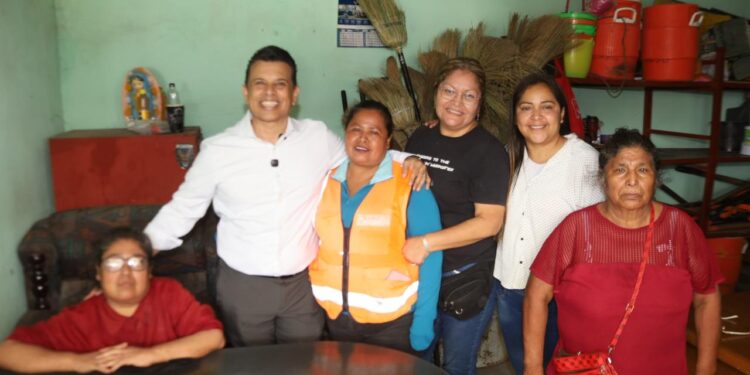 Reconoce alcalde labor de Servicios Públicos en beneficio de la comunidad