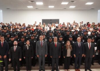 Se gradúan 83 cadetes del Curso de Formación Inicial para Guardia Estatal en la USJT