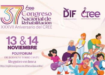 Invita DIF Tamaulipas al XXXVII Congreso  Nacional de Rehabilitación