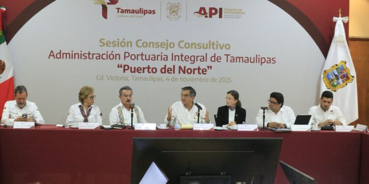 Reafirma Américo Villarreal apoyo al Puerto del Norte; será Tamaulipas principal frontera marítima del país