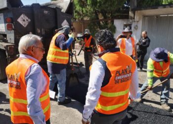 Bachea y recupera Municipio movilidad de calle 19 Mier y Terán.