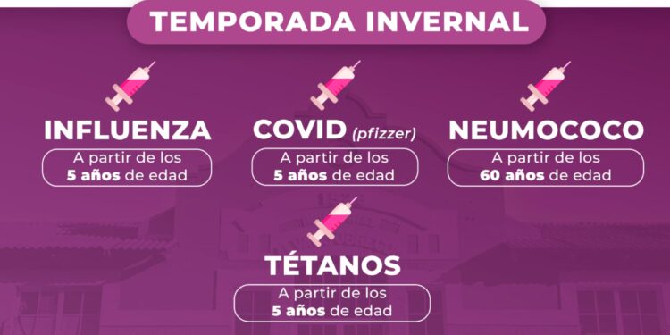 DIF Victoria invita a la ciudadanía a su Campaña de Vacunación Gratuita por temporada invernal
