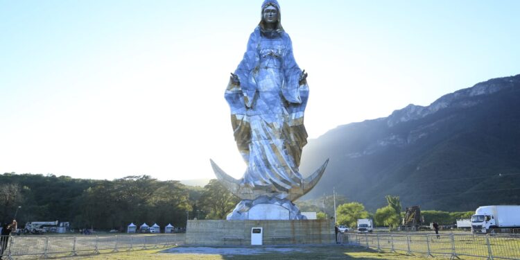 Entrega Américo este viernes la monumental escultura de la Virgen de  la Misericordia