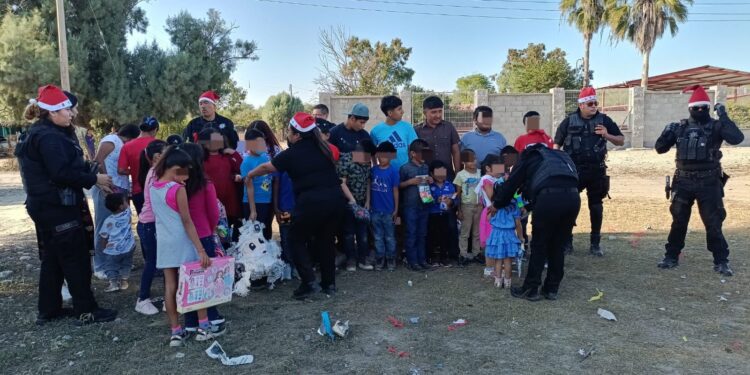 Con juguetes y convivencia, Guardia Estatal impulsa prevención social del delito en San  Carlos