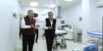 Supervisa Américo Villarreal avance y equipamiento del nuevo Hospital General de Ciudad Madero