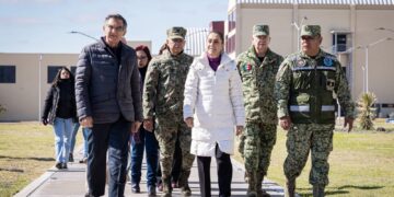 Inaugura presidenta la Agencia Nacional de Aduanas de México en Nuevo Laredo
