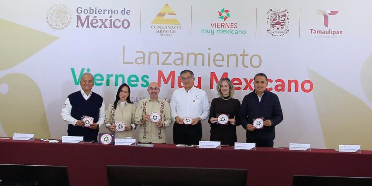 Reconoce CONCANACO SERVYTUR trabajo del gobernador Américo Villarreal al presentar “Viernes muy  mexicano”