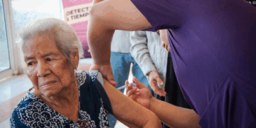 Llega la vacuna contra el Sarampión al DIF Victoria.