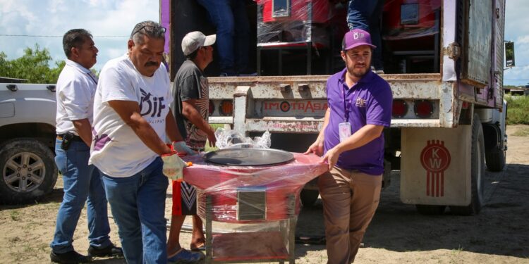 Refuerza DIF Tamaulipas el Programa de Estufas  Ecológicas en comunidades rurales