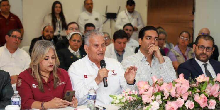 Se suma sector privado y ayuntamiento de Reynosa a estrategia de vacunación contra  el sarampión