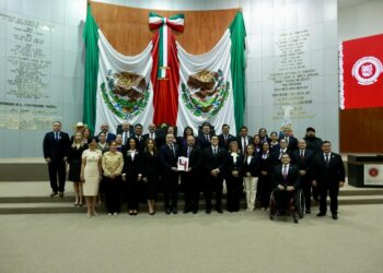 Recibe Congreso de Tamaulipas Cuarto Informe del gobernador Américo Villarreal
