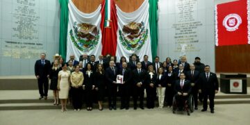 Recibe Congreso de Tamaulipas Cuarto Informe del gobernador Américo Villarreal