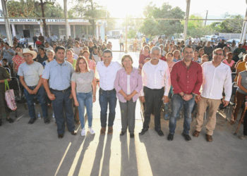 Llegan apoyos alimentarios al área rural de Victoria.