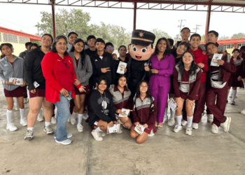 Impulsan Municipio e instituciones de seguridad educación libre de violencia.