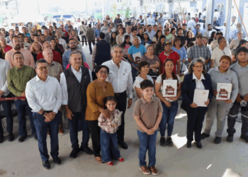 Agradece Lalo Gattás a presidenta Sheinbaum impulso a la vivienda en Victoria.