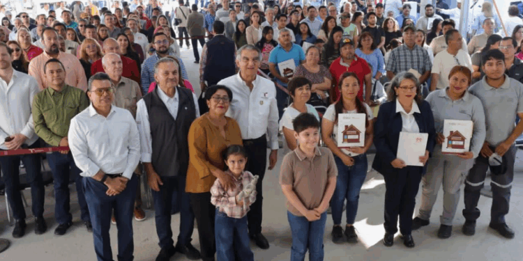 Agradece Lalo Gattás a presidenta Sheinbaum impulso a la vivienda en Victoria.