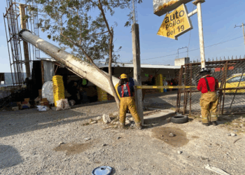 Activa Municipio operativo de limpieza y prevención por fuertes vientos en Victoria.