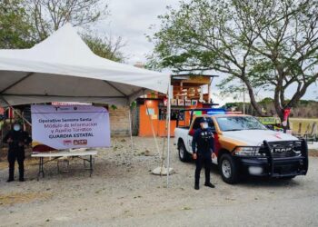 Refuerza vigilancia Guardia Estatal en sitios turísticos y carreteras de Tamaulipas