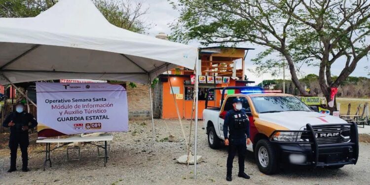Refuerza vigilancia Guardia Estatal en sitios turísticos y carreteras de Tamaulipas