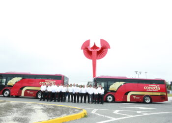 Supervisa gobernador unidades del nuevo sistema de transporte público de Tamaulipas