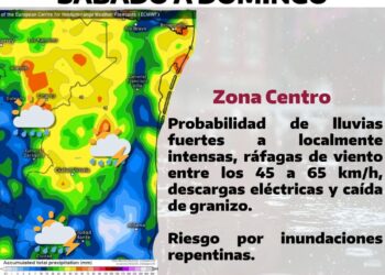 Protección Civil Tamaulipas alerta por ingreso  del Frente Frío No. 43